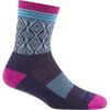Darn Tough Women’s Sobo Micro Crew Lightweight Hiking Sock (Style 1977) -(Blackberry)