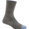 Darn Tough Women’s Solid Basic Crew Lightweight Sock (Style 6012) -(Taupe)