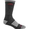 Darn Tough Men’s Hiker Book Sock Full Cushion (Style 1405) Merino Wool – 6 Pack Special(Black)