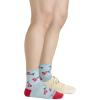 Darn Tough Women’s Fruit Stand Shorty Lightweight Lifestyle Sock (Style 6102)(Glacier)