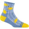 Darn Tough Women’s Fruit Stand Shorty Lightweight Lifestyle Sock (Style 6102)(Country Blue)
